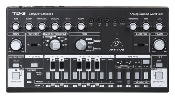 Behringer TD-3-BK Bass Line Synthesizer sort