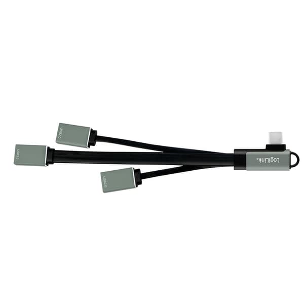 LogiLink USB-C 3-Port Hub - hub - 3 porte
