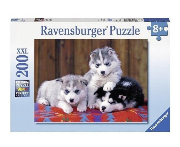Palapeli 200 palaa XXL Pentu Husky 128235