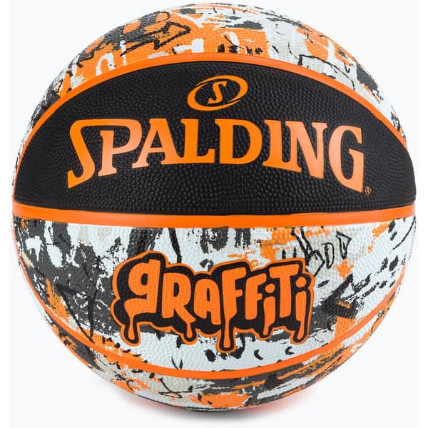 BASKETBALL BOLD SPALDING GRAFFITI R.7 ORANGE
