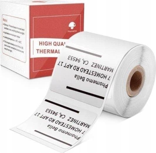 Phomemo-tarrapaperitarrat 230x etiketti 50x30mm Phomemo M110 M120 M200 M220 M221/XP5030-230