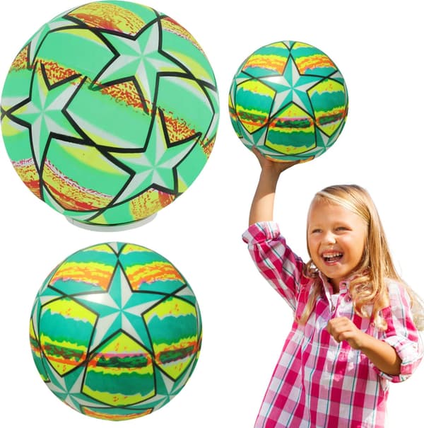 FÄRGAD GUMMIBOLL