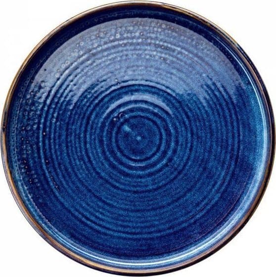 DEEP BLUE Flat tallrik, sr. 25 cm