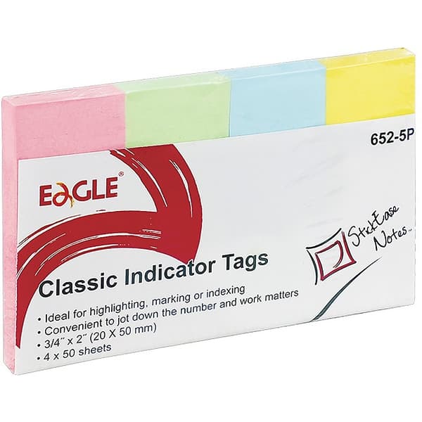 Eagle faner 20x50mm 4 farver (4x50)
