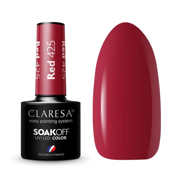 CLARESA Gel polish RÖD 425 -5g