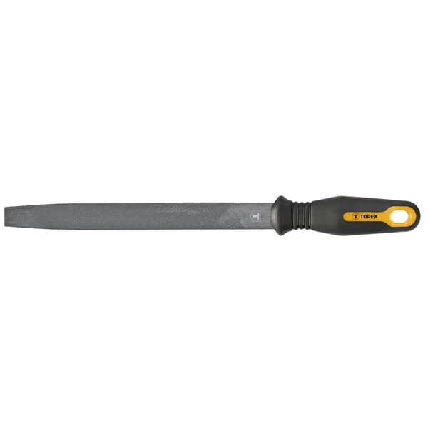 Topex Metalliviila litteä 200mm 06A721