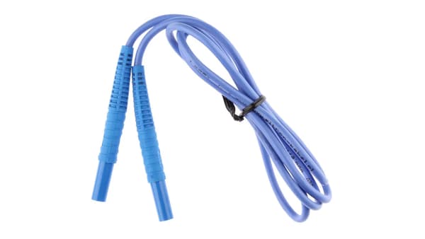 Sonel Målekabel 1,2m blå bananstik (WAPRZ1X2BUBB)