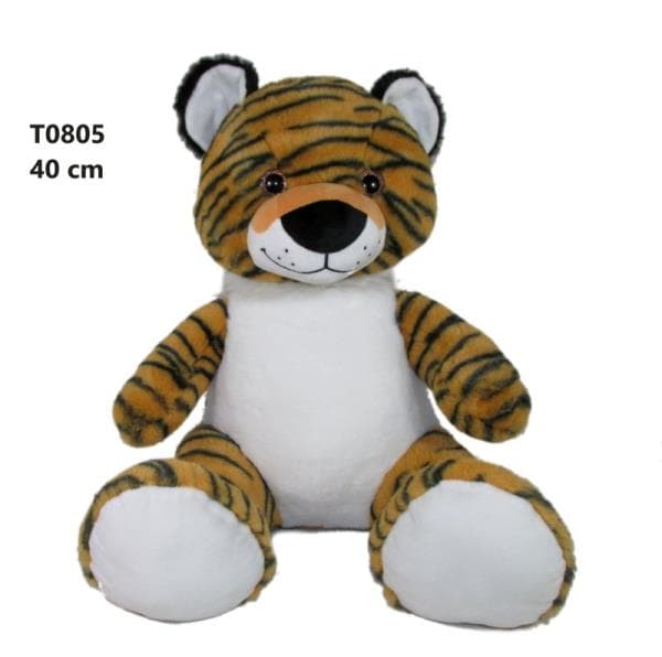 Maskot Tiger 40cm 166593 Søndag