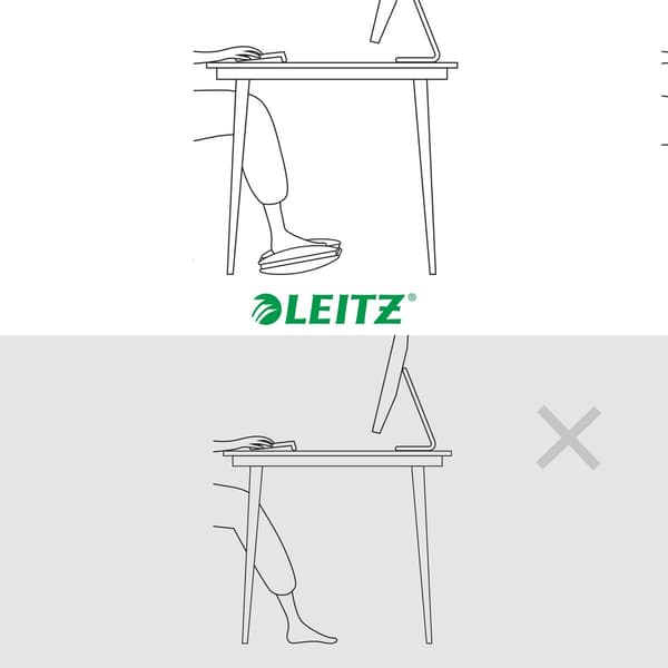 Leitz ergo fodskammel (65030085)