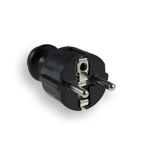 Elgotech Lige Stikprop 16A 250V Sort (WT-30-2)