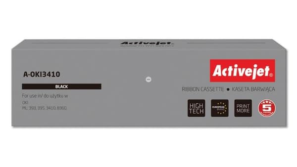 Activejet Printer Tasma OKI 09002308 sort (A-OKI3410)
