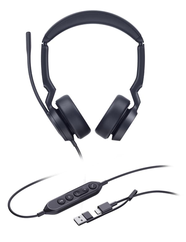 Yealink UH44 Dual UC USB-C/A -kuulokemikrofoni