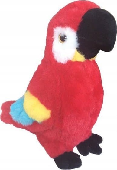 Punainen helmipapukaija 25 cm