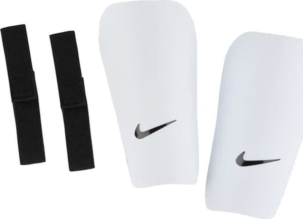 Nike Benskydd J Guard-Ce vit stl. L
