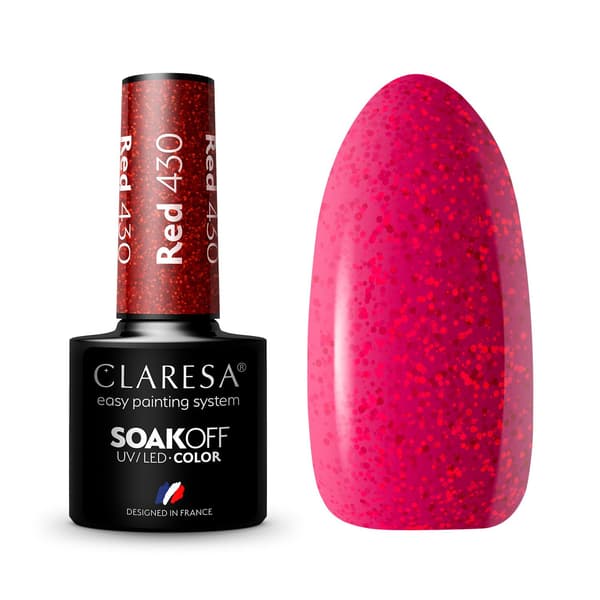 CLARESA Geelilakka PUNAINEN 430 -5g