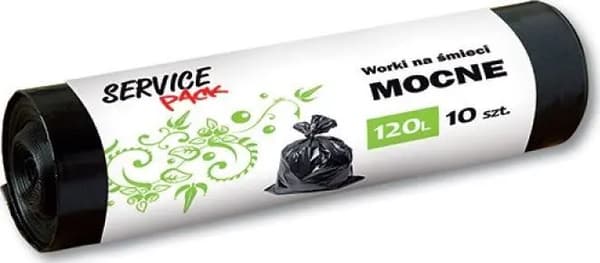 Stella LDPE soppåsar starka 120 l 10 st.