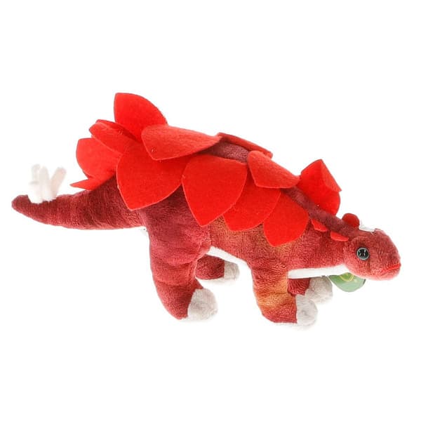 Beppe Plys Stegosaurus rød 30 cm