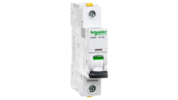 Schneider Electric sovitinkytkin 1P B 10A 10kA AC IC60H-B10 (A9F06110)