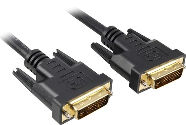 PremiumCord DVI-D - DVI-D -kaapeli 1,8 m musta (kpdvi2-2)