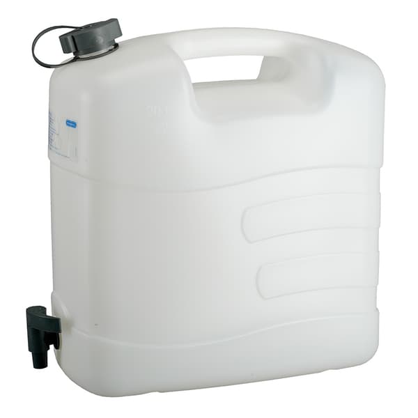 Vattenbehållare 20 l med kran, polyeten