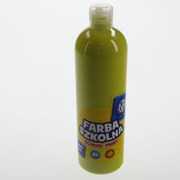 Skolfärgflaska 500ml citron ASTRA