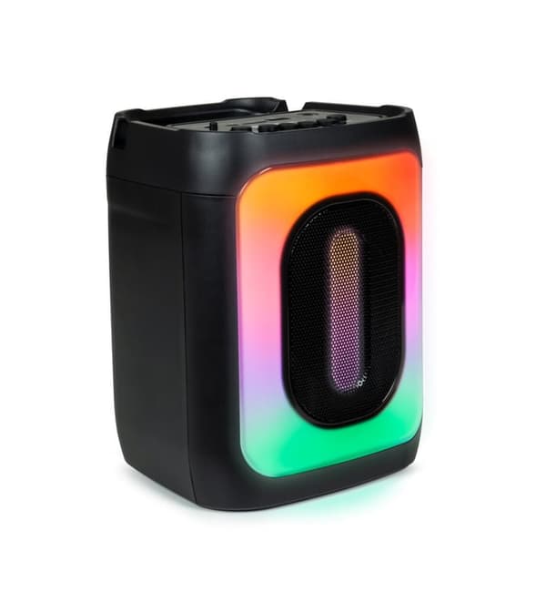 BigBen Big Ben Högtalare Bluetooth Party Cube Basförstärkning LED-bakgrundsbelysning 30W