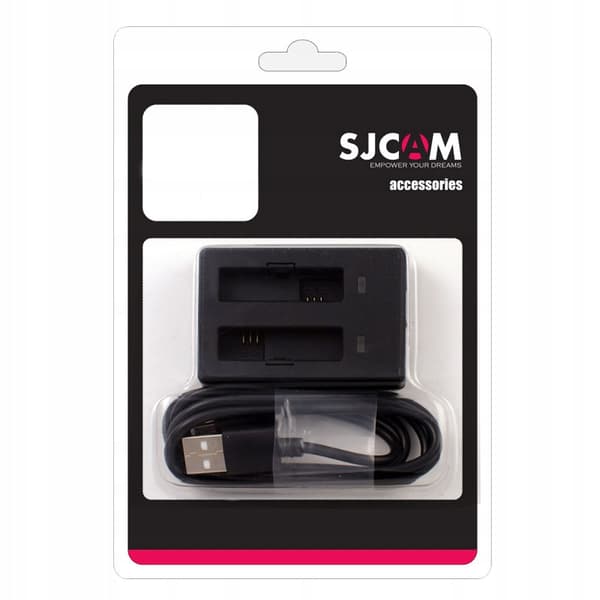 SJCAM dobbelt batterioplader SJ4000/5000/M10