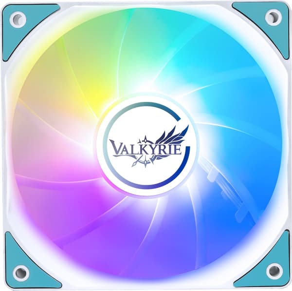 Fläkt Valkyrie V12F ARGB Vit