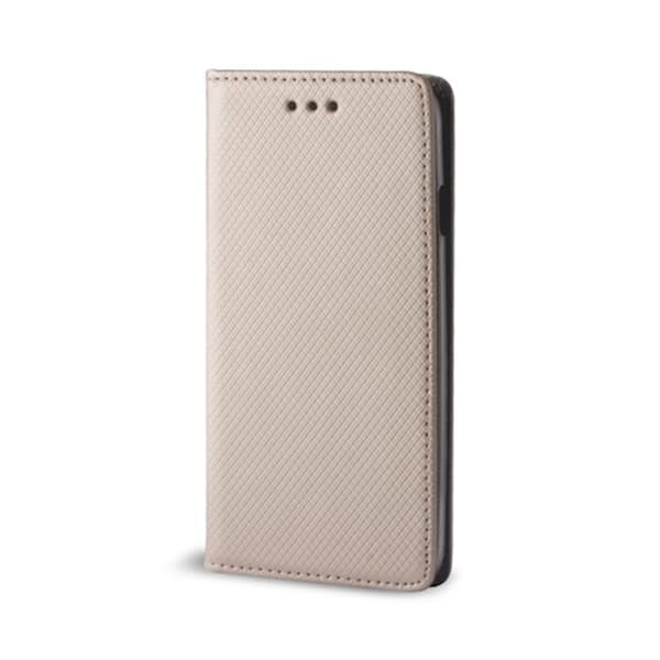 Smart Magnet bokfodral Samsung M33 5G guld/guld