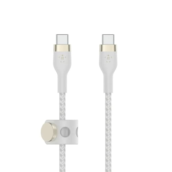 Belkin Flex USB-C/USB-C til 60W 1m, hvid CAB011bt1MWH