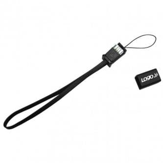 USB Logo USB-A-kabel - MiniUSB 0,3 m sort (24904)