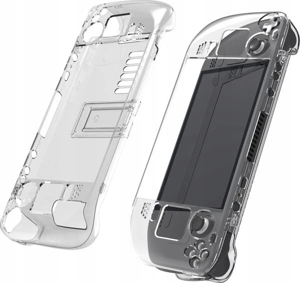 JYS Cover + Stand til Steam Deck Konsol Transparent JYS-SD003