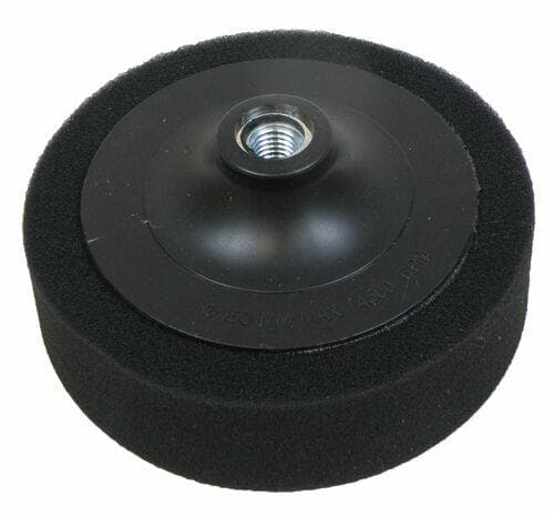 125mm KIILLOTUSLAAKKA MUSTA M14 PEHMEÄ/HOPEA