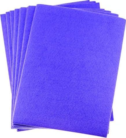 Filt A4 lila 2mm 10st