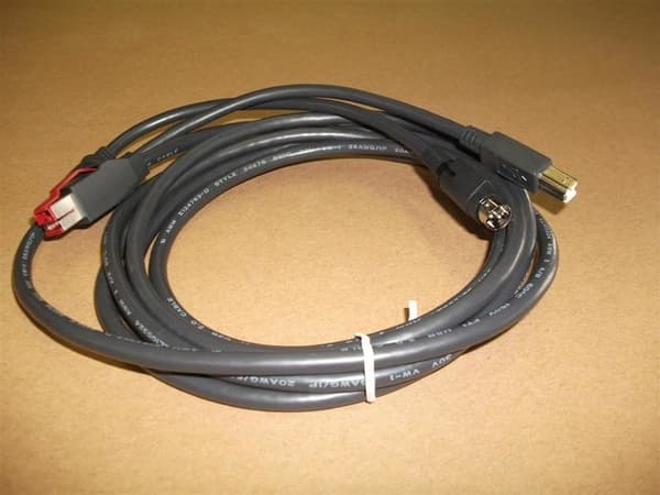 Epson 2218423 USB-kabel 3,65 m USB A USB B Svart