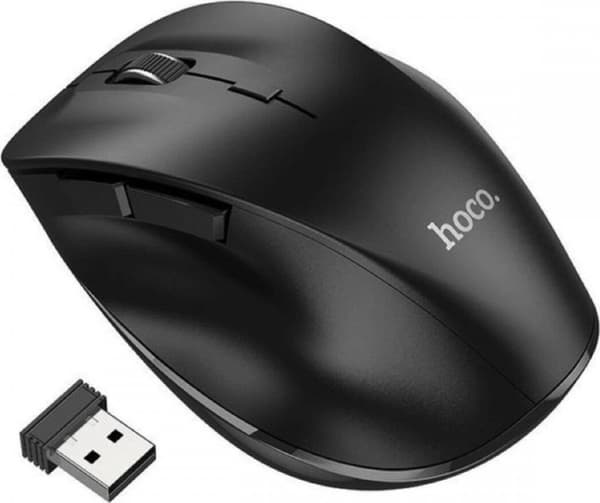 Hoco HOCO Trådlös 2.4G 1600 dpi GM24 Svart Datormus