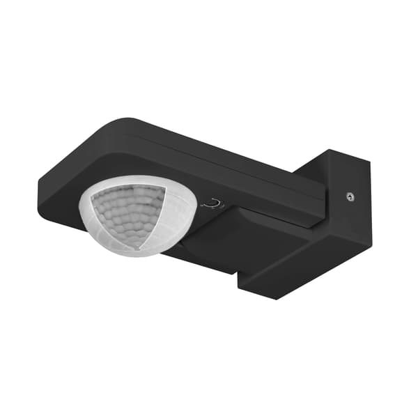 Bevægelsessensor 360gr. IP65, 2000W, rækkevidde maks. 20m, sort
