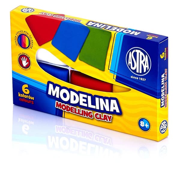 Modelina 6 väriä ASTRA