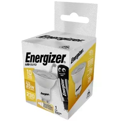 ENERGIZER LED SPOT GU10 230LM 3,1W (35W) lämmin väri