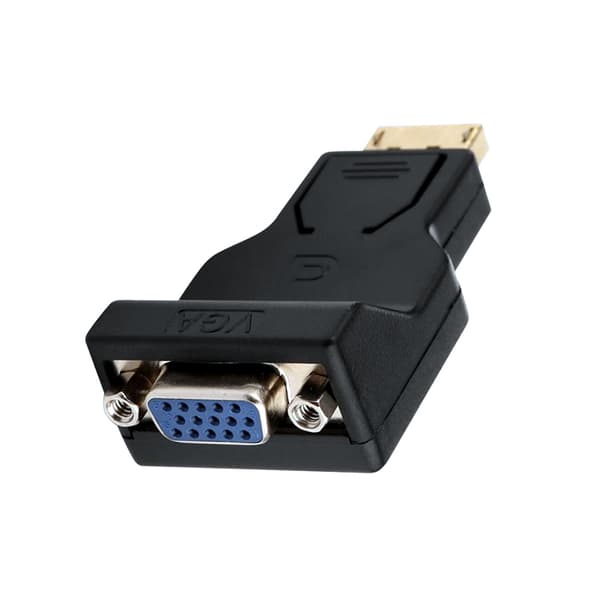 DisplayPort til VGA-adapter i-Tec DP2VGAADA Sort