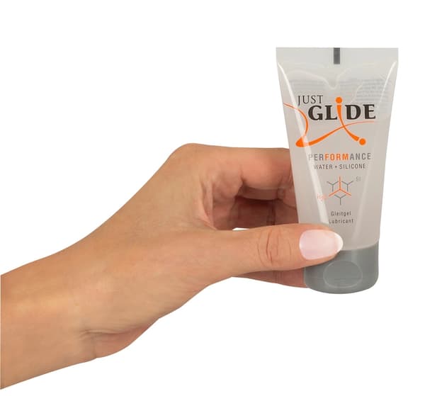 Fugtgivende gel efter-slikkende silikone smøremiddel 50ml