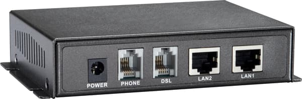 LevelOne VDS-1202 verkon mediamuunnin 100 Mbit/s Harmaa