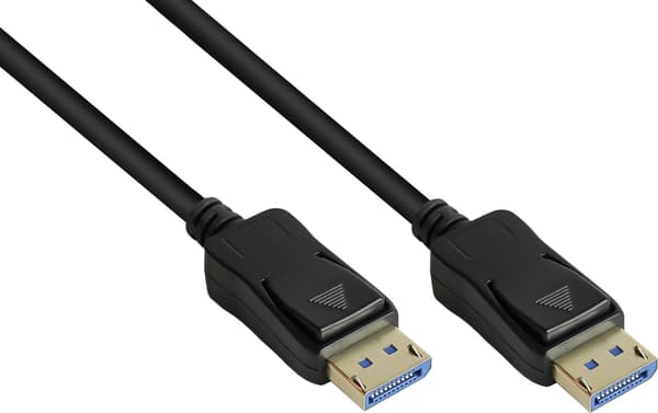 Alcasa Alcasa DP20-030 Kabel DisplayPort 3 m Sort