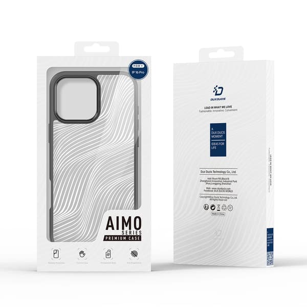 Dux Ducis Aimo Fodral till iPhone 16 Pro Max - Svart