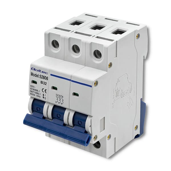 Qoltec Adapter B32 | Sikring | AC | 32A| 3P