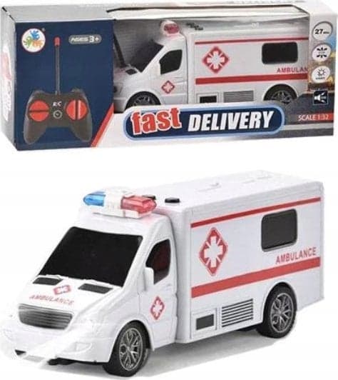 PROMO Ambulance R/C lys lydlæsser 300245