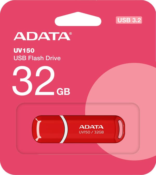ADATA | UV150 | 32 Gt | USB 3.0 | Punainen