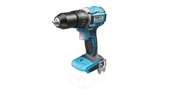 BORE-/SKRUEMASKINE. SLAG 13MM 18V 0*AH SAS+