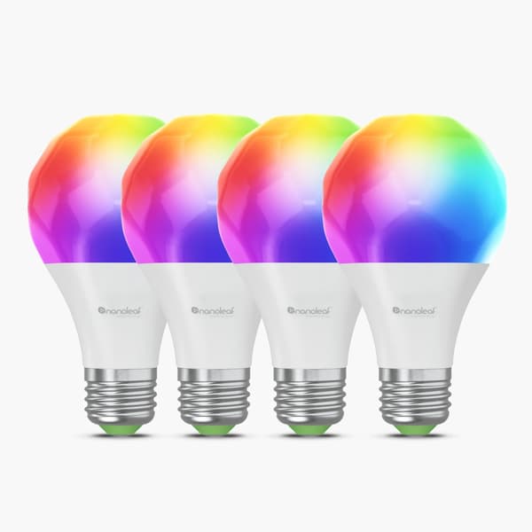 Nanoleaf Essentials -älylamput - 4 kpl A60-E27-lamppuja (Wi-Fi)