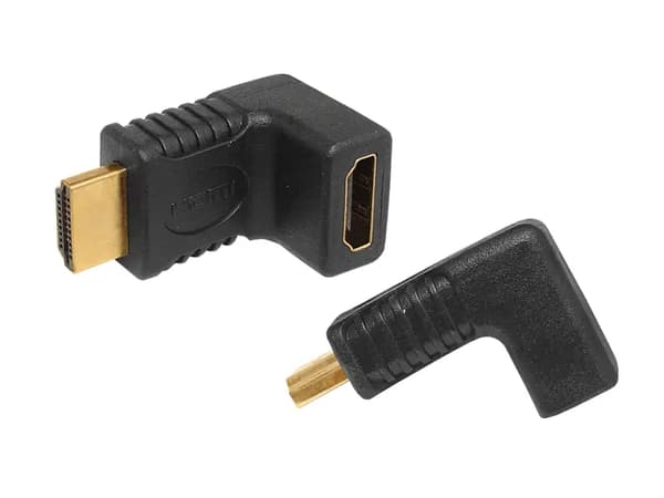 AV-sovitin HDMI - HDMI musta (HDMI-KS)